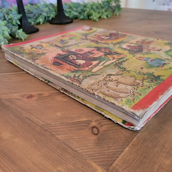 Nursery Rhymes And Songs Book 1974 Worn Vintage Classic - Picture 10 of 12